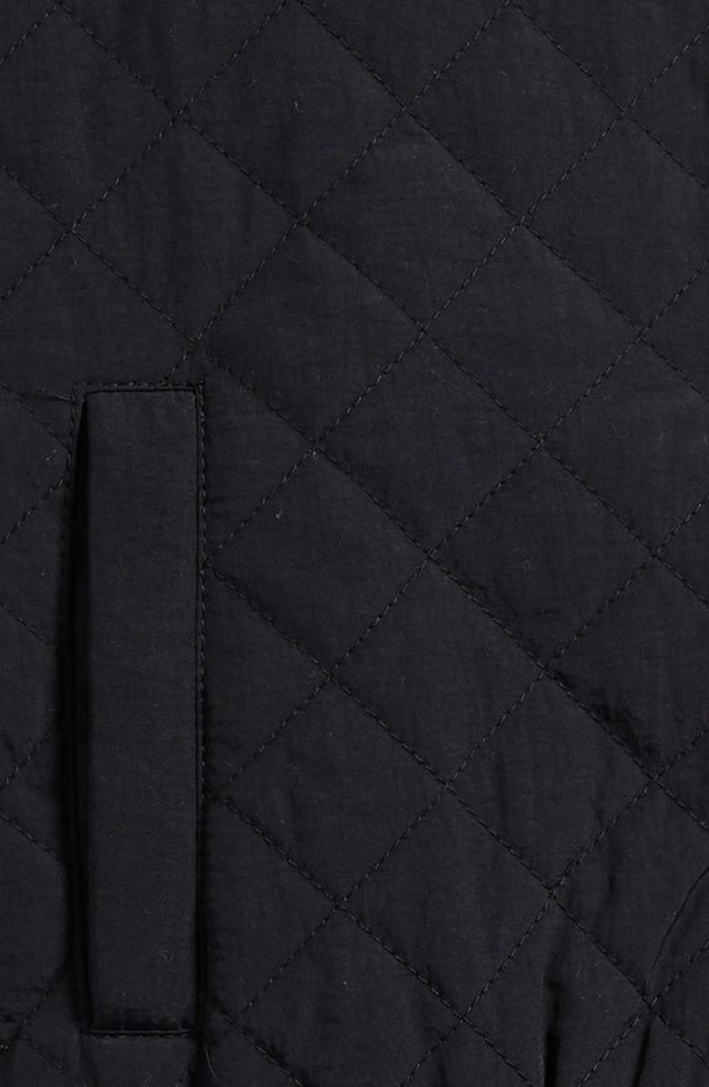 Marci Kids' Quilted Jacket, Alternate, color, Black