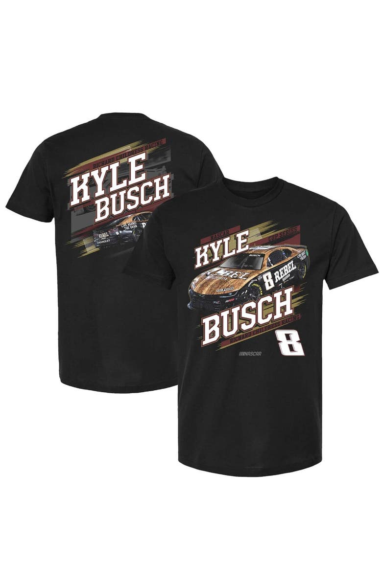 NASCAR Men's Richard Childress Racing Team Collection Black Kyle Busch Cheddar's Car T-Shirt, Alternate, color, Black