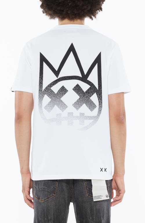 Cult Of Individuality Cotton Graphic T-shirt In White
