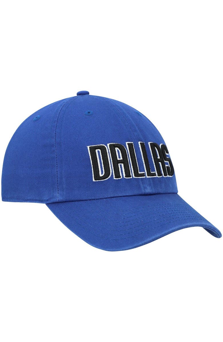 '47 Men's '47 Royal Dallas Mavericks Clean Up Wordmark Adjustable Hat, Alternate, color, Royal