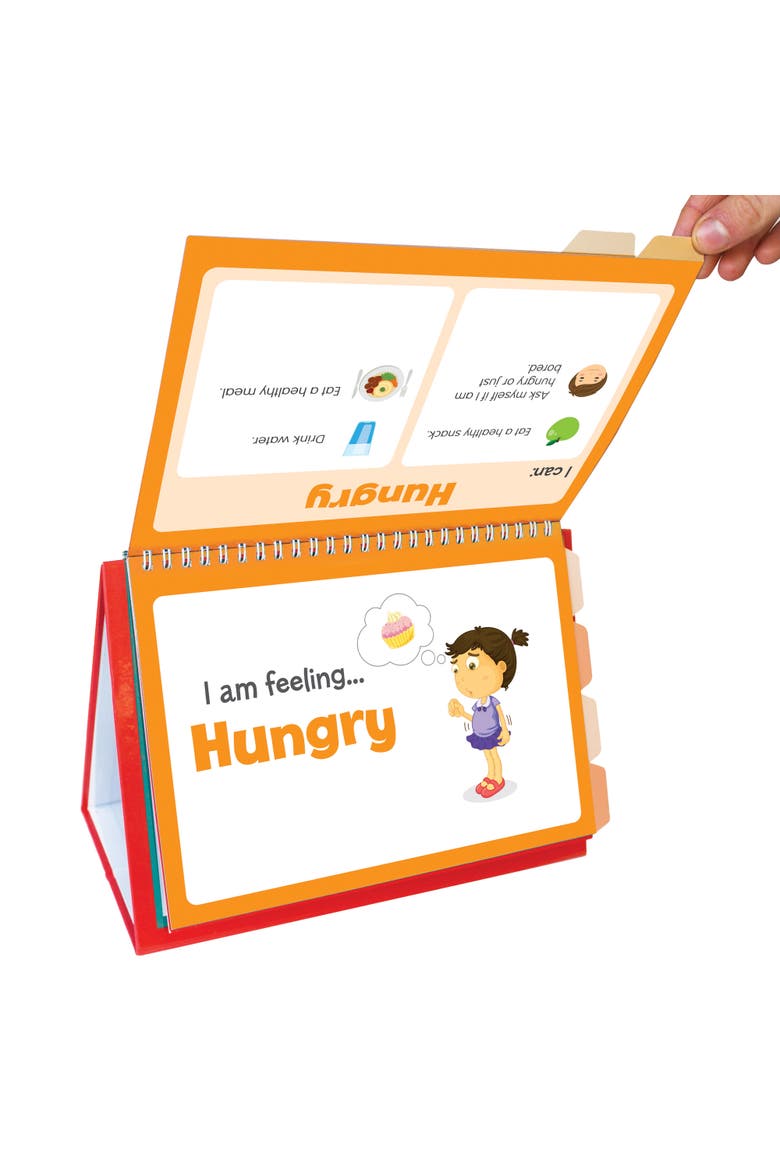 Flip Chart Feelings Flash Cards, Alternate, color, Multicolored