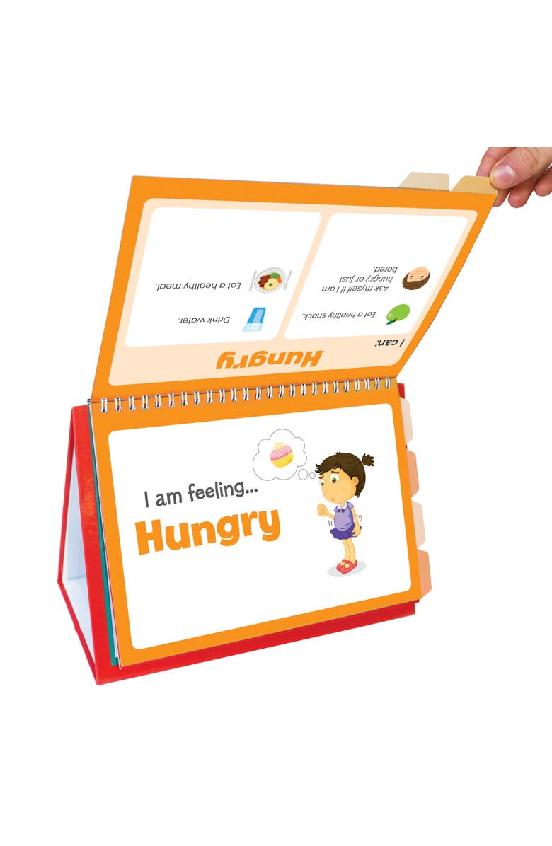 Junior Learning Flip Chart Feelings Flash Cards, Alternate, color, Multicolored