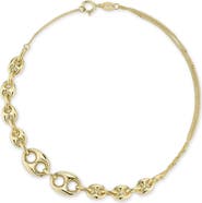 Ember Fine Jewelry 14K Gold Mariner Link Bracelet