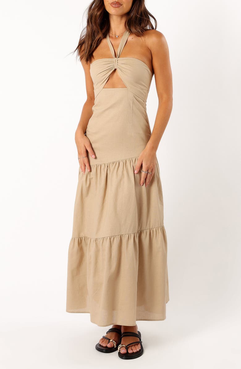 Haven Maxi Halter Dress