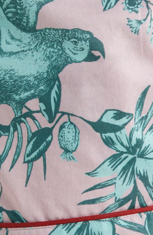 Desmond & Dempsey Print Cotton Short Pajamas In Multi