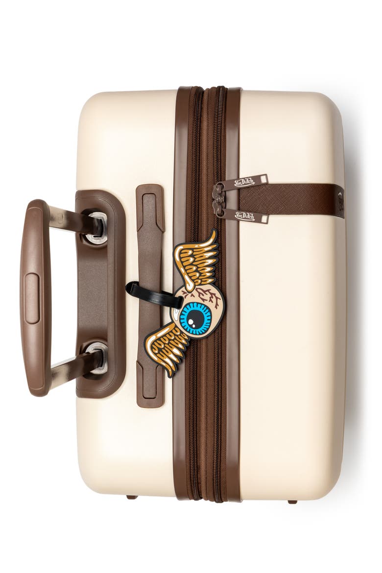 Flying Eyeball 2-Piece Suitcase ID Tag Set with Adjustable Straps, Alternate, color, Flying Eyeball
