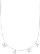 THE SIS KISS Mama Necklace