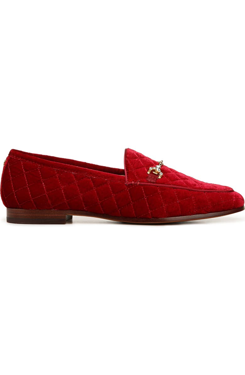 Sam Edelman Loraine Regal Bit Loafer, Alternate, color, Bright Scarlet