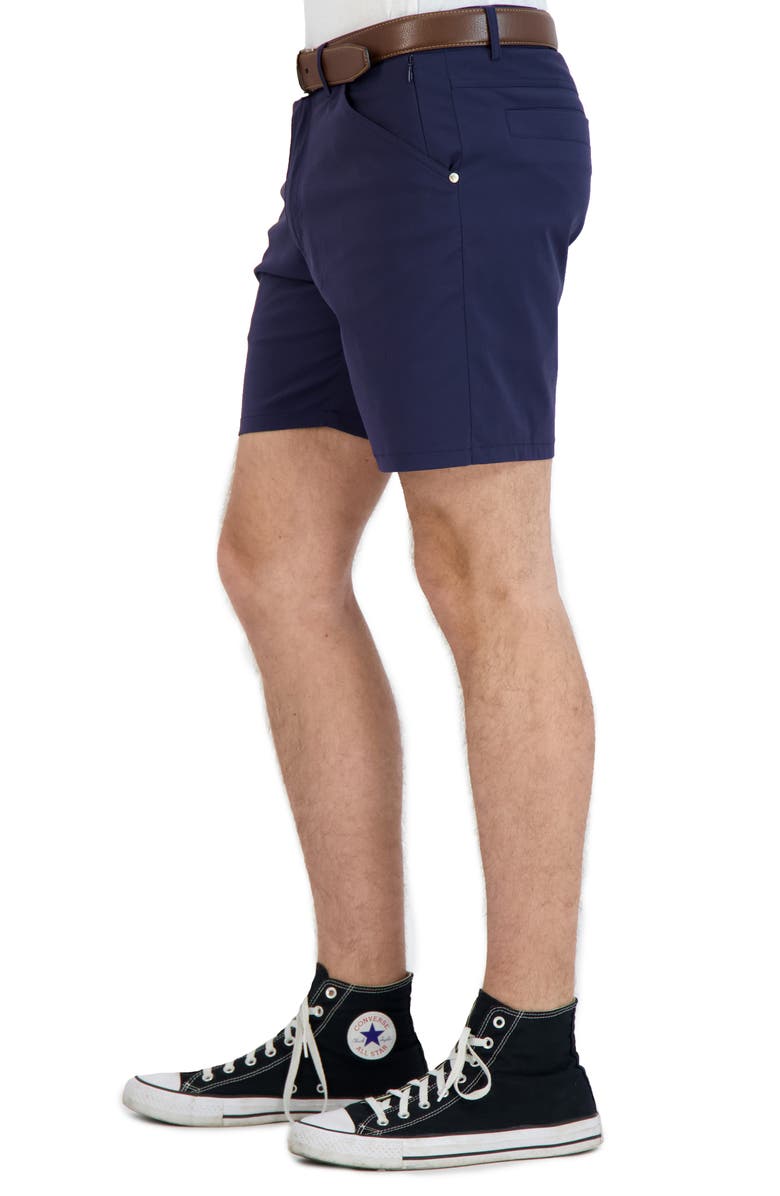 LEVINAS Everyday Stretch Chino Shorts, Alternate, color, Navy