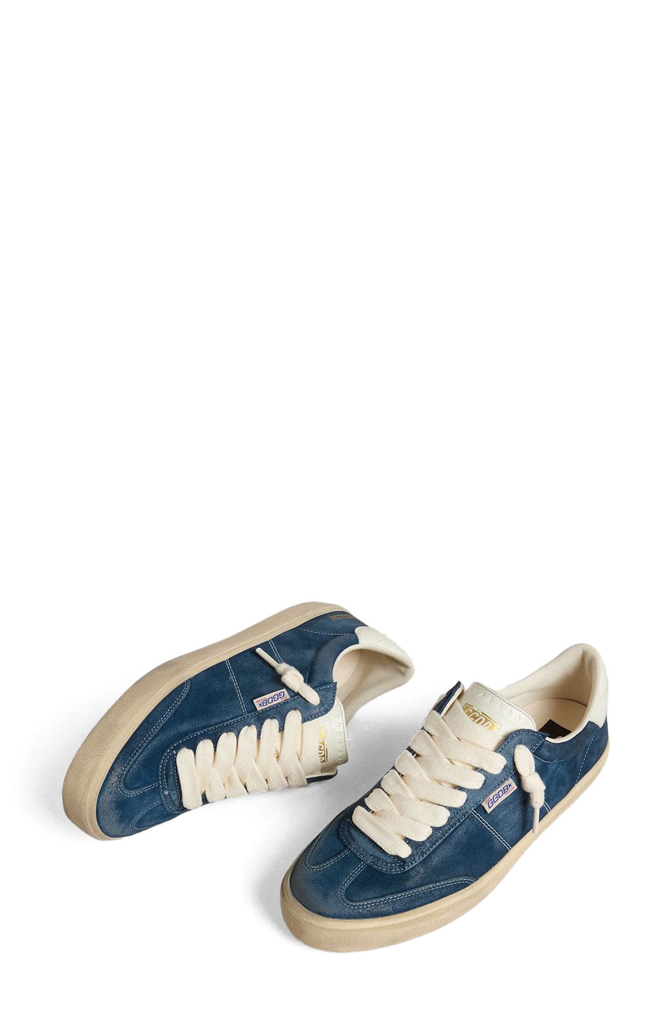 Golden Goose Soul Star Low Top Sneaker, Alternate, color, Blue/ Milk