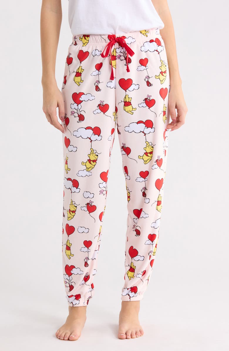 Winnie the Pooh Winnie-the-Pooh Pajama Pants, Main, color, Pink Print