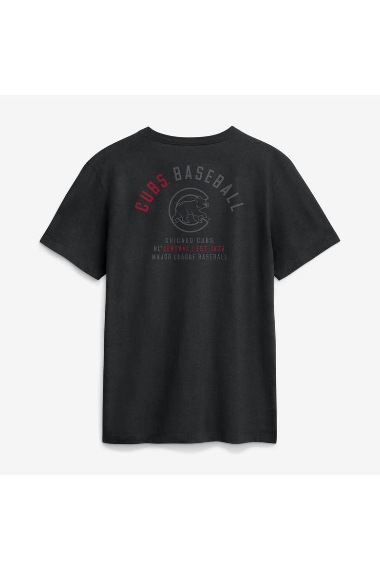 Men's Nike Black Chicago Cubs Split Logo T-Shirt, Alternate, color, Black