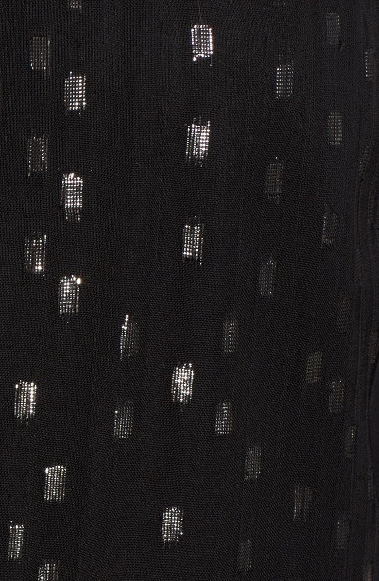 Velvet by Graham & Spencer Split Neck Chiffon Dress, Alternate, color, 