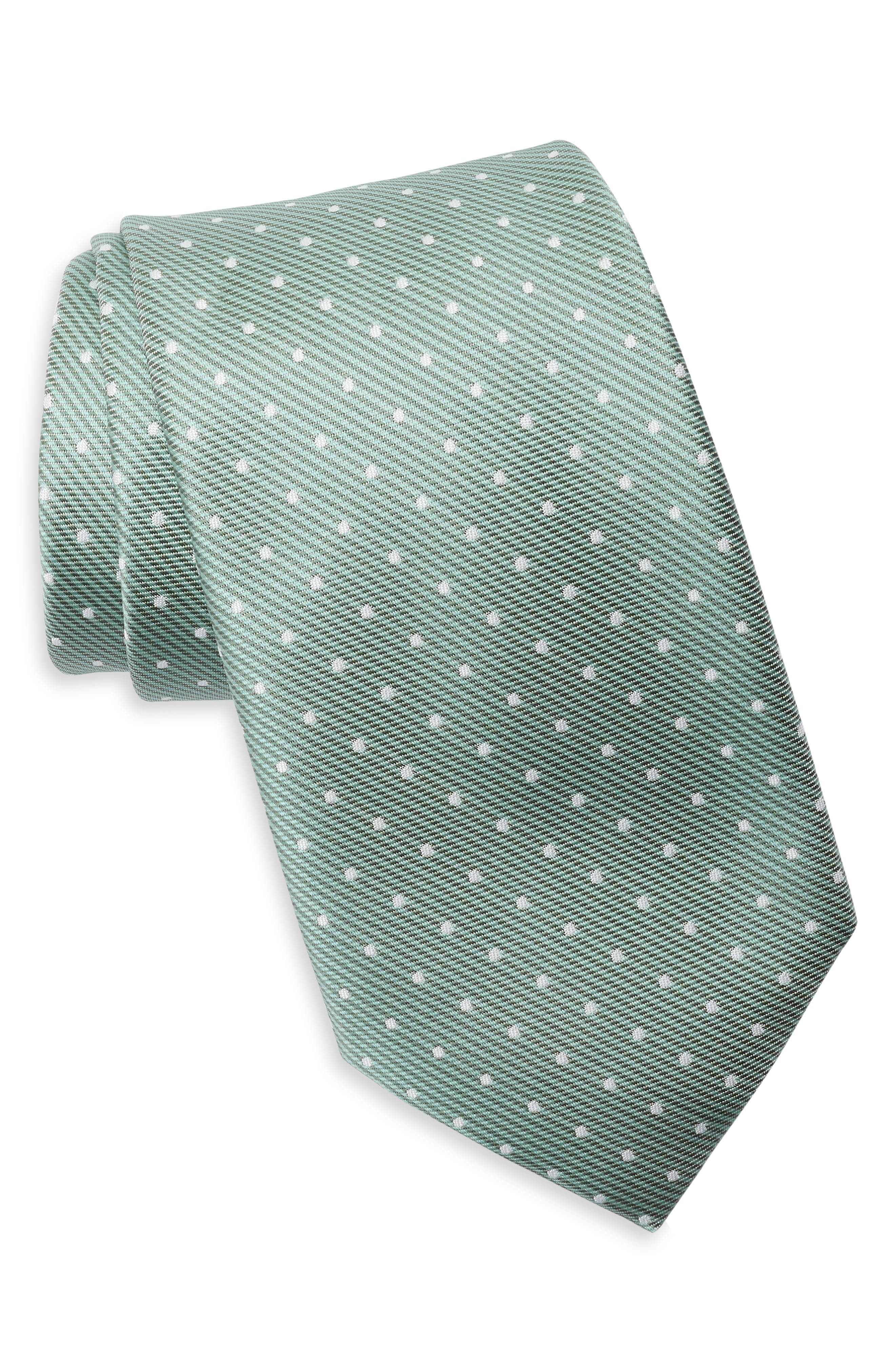 NORDSTROM RACK Stripe Dot Tie