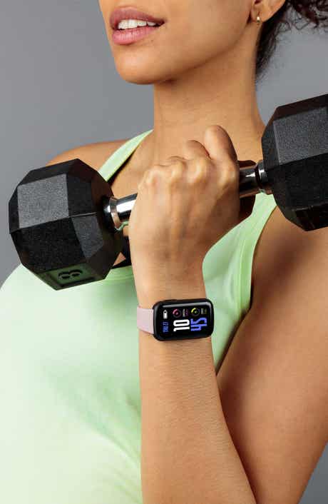 Active 5 Silicone Strap Activity Tracker Watch, 48mm x 29.5mm