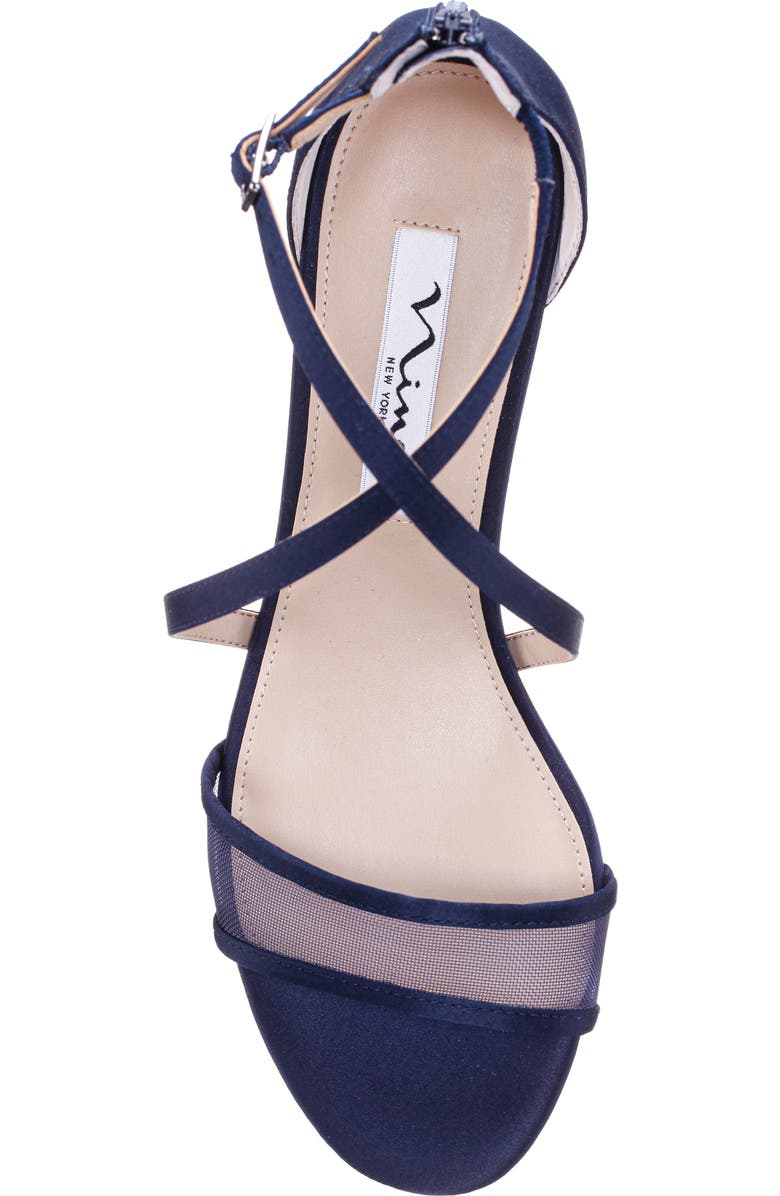 Nina Ginette Sandal, Alternate, color, New Navy
