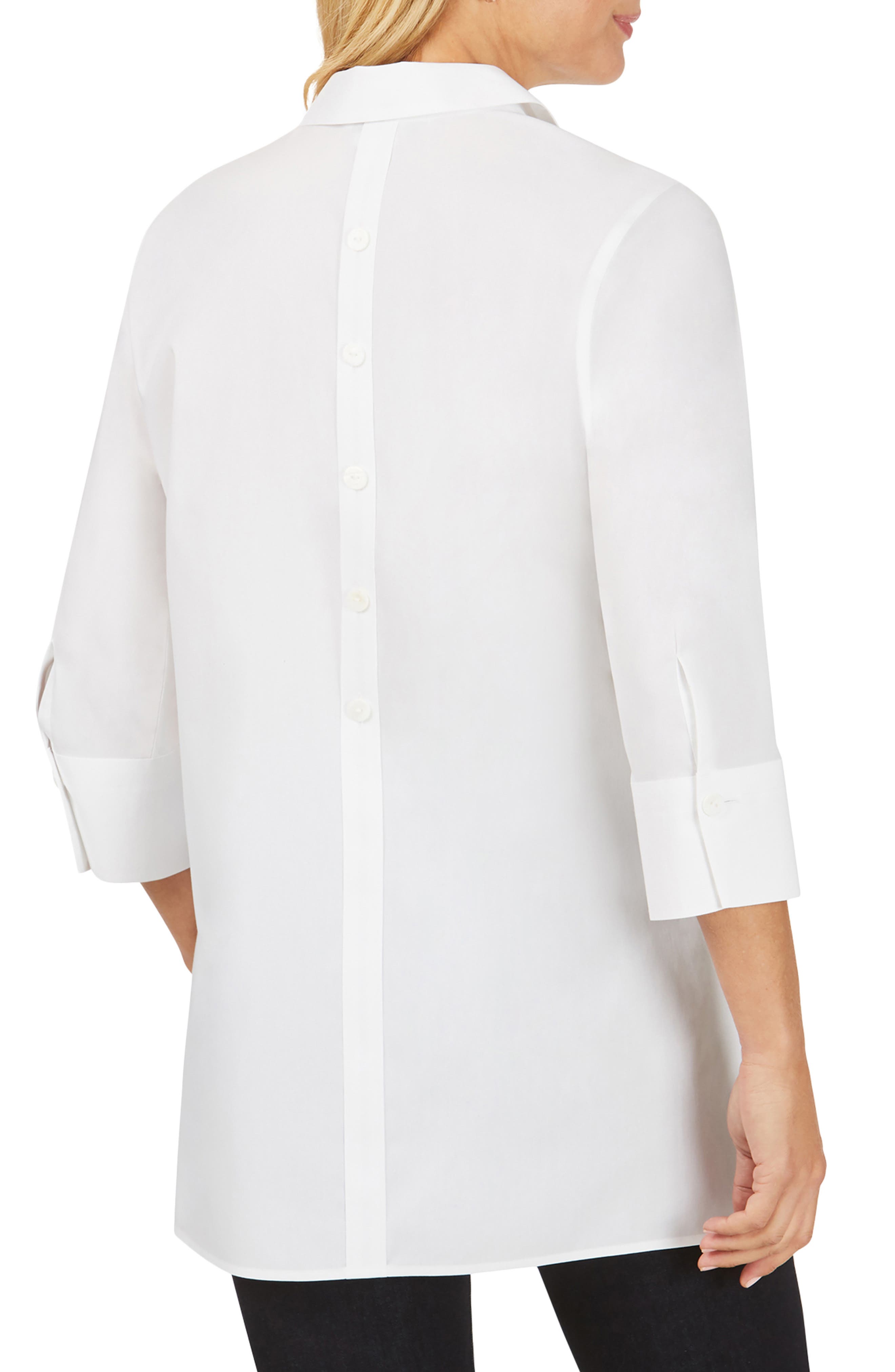Pamela Stretch Button-Up Tunic - image 4