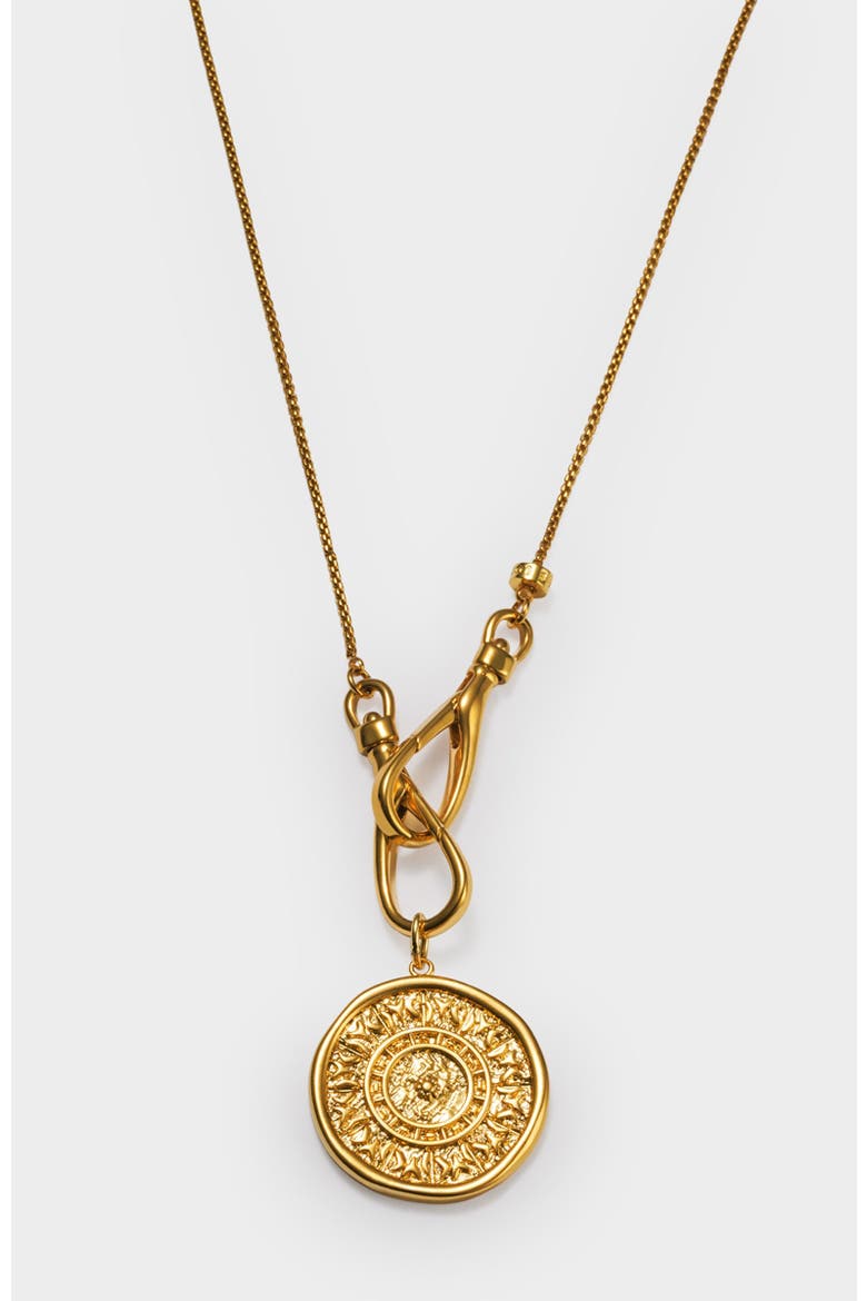 Ophena Necklace, Main, color, Gold