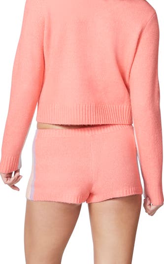 Colorblock Sweater Shorts
