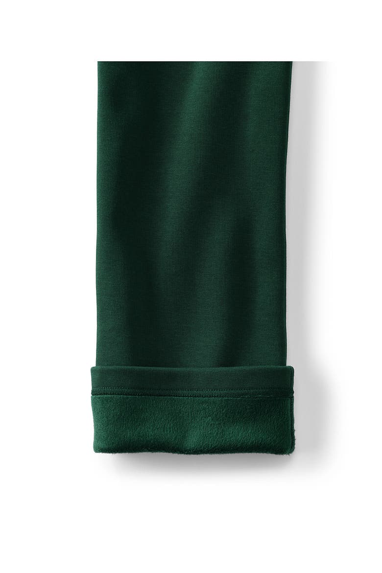 Serious Sweats High Rise Fleece Lined Straight Leg Pants, Alternate, color, Pine