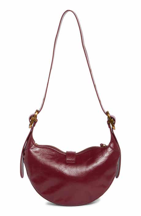 Tessa Faux Leather Studded Shoulder Bag