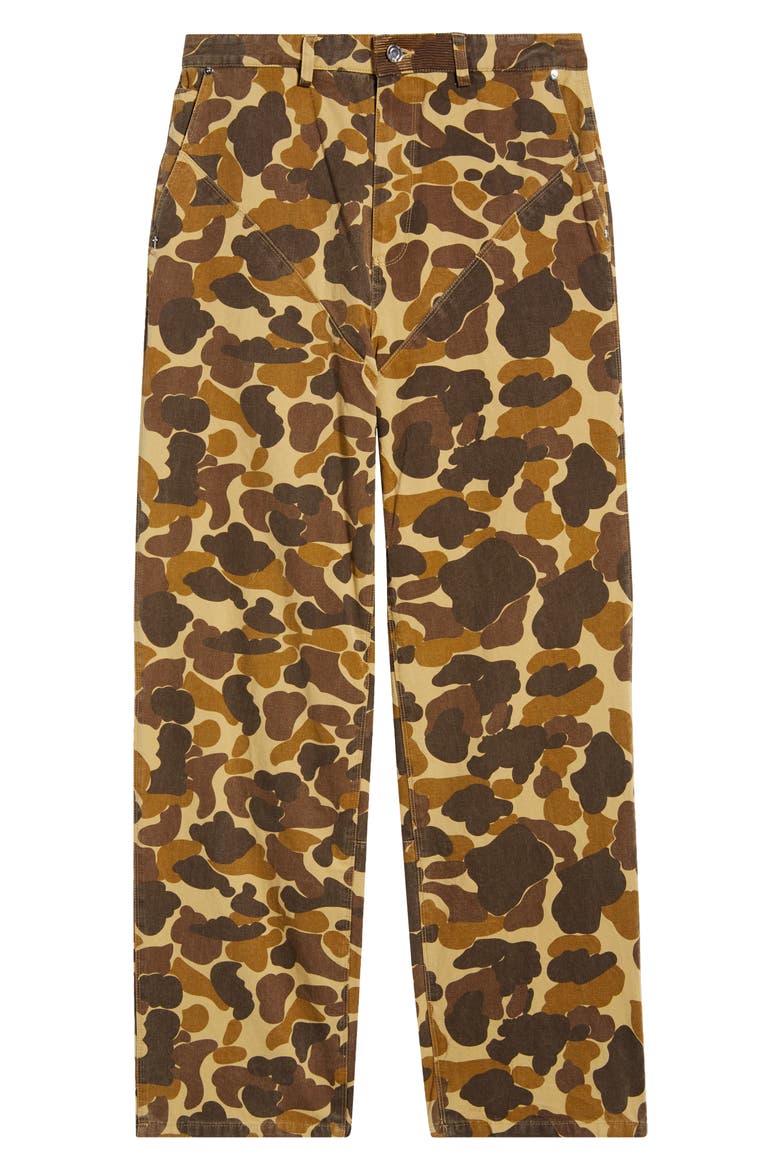 Rey Straight Leg Camo Pants, Alternate, color, MILITARY BROWN CAMO