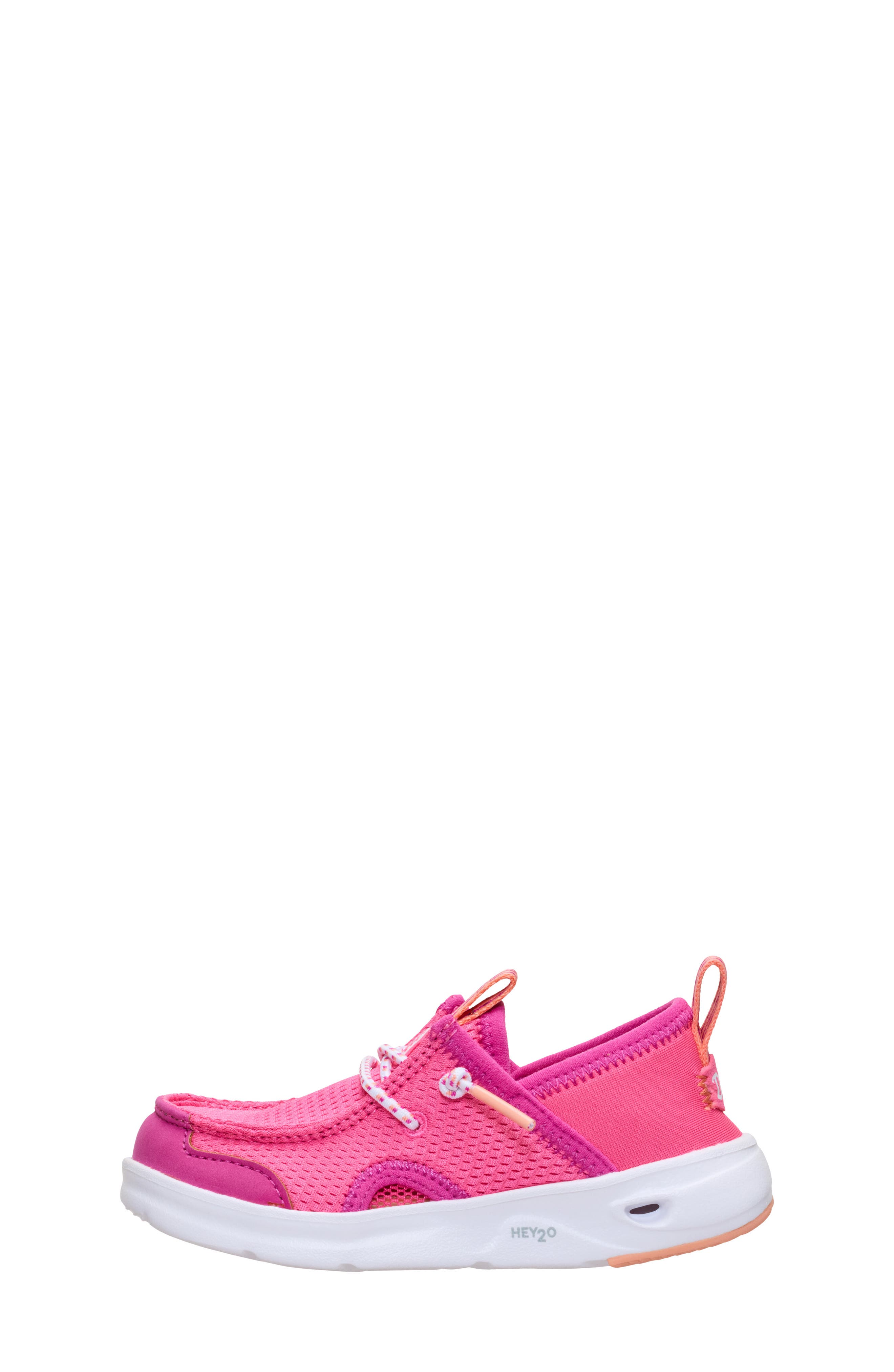 Hey Dude Kids' Wally Hey2O Wander Mesh Slip-On, Alternate, color, Fandango Pink
