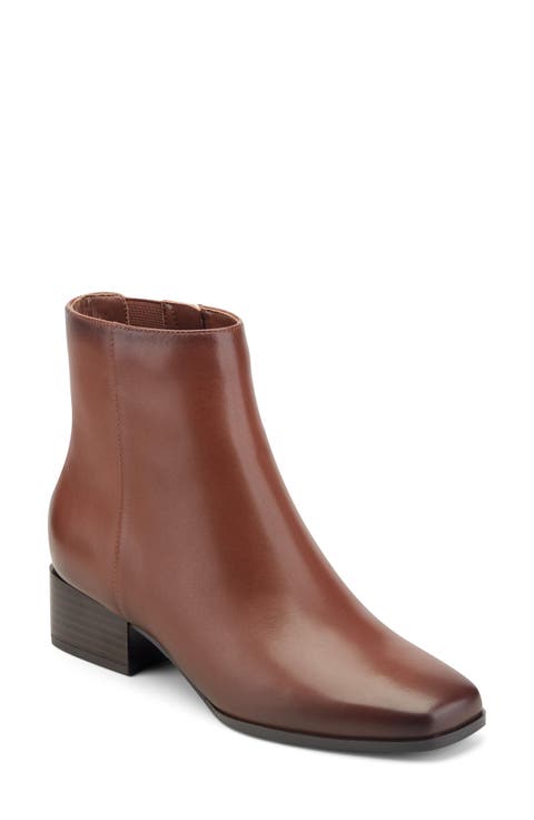 Sidney Leather Bootie