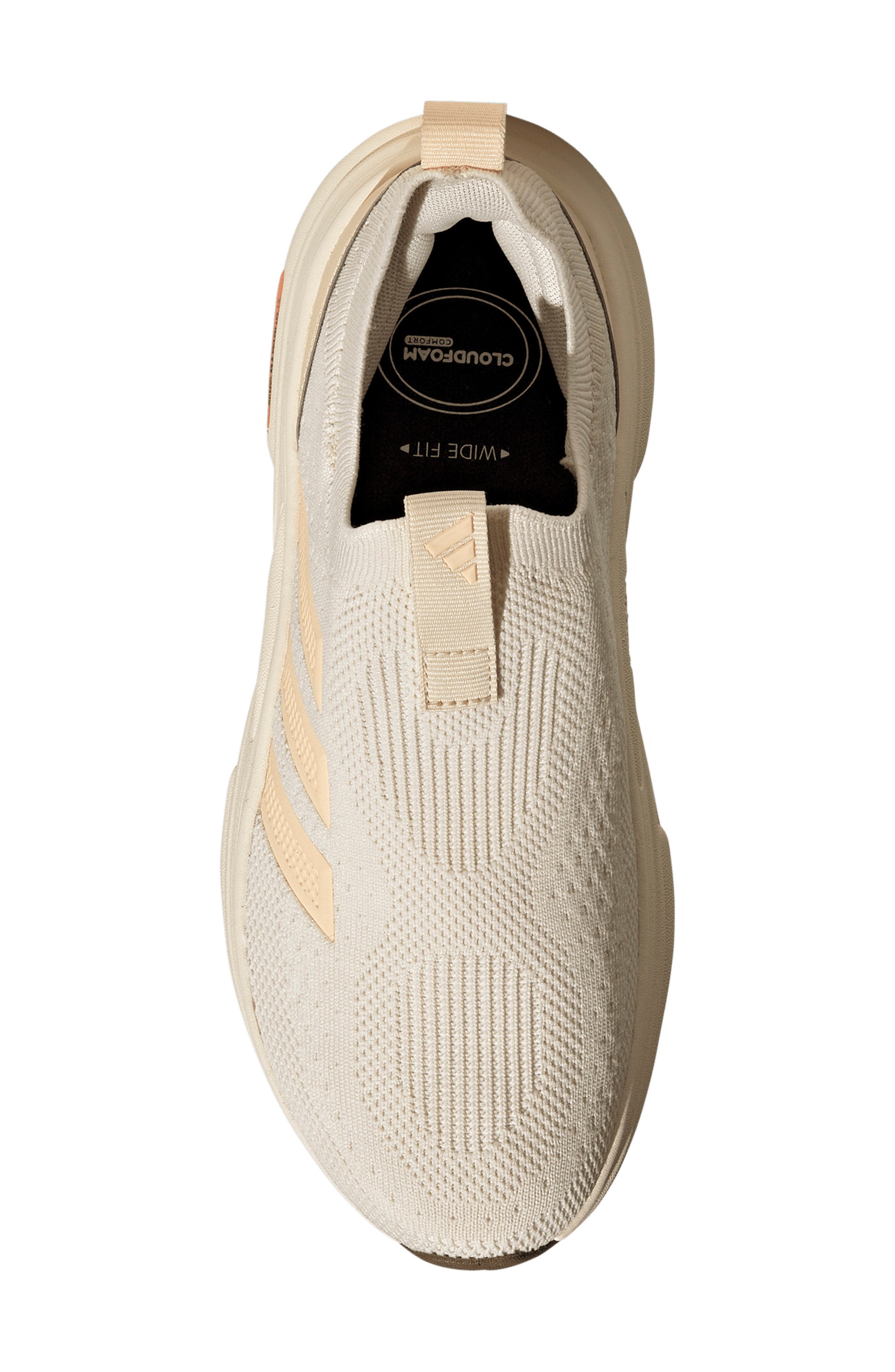 Cloudfoam Cuxxion Slip-On Sneaker, Alternate, color, WONDER WHITE/ WHITE/ WHITE