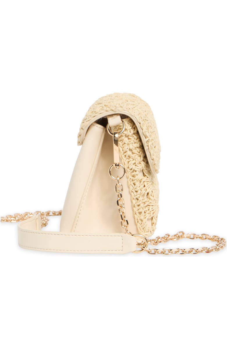 Olga Berg Millie Raffia Shoulder Bag, Alternate, color,