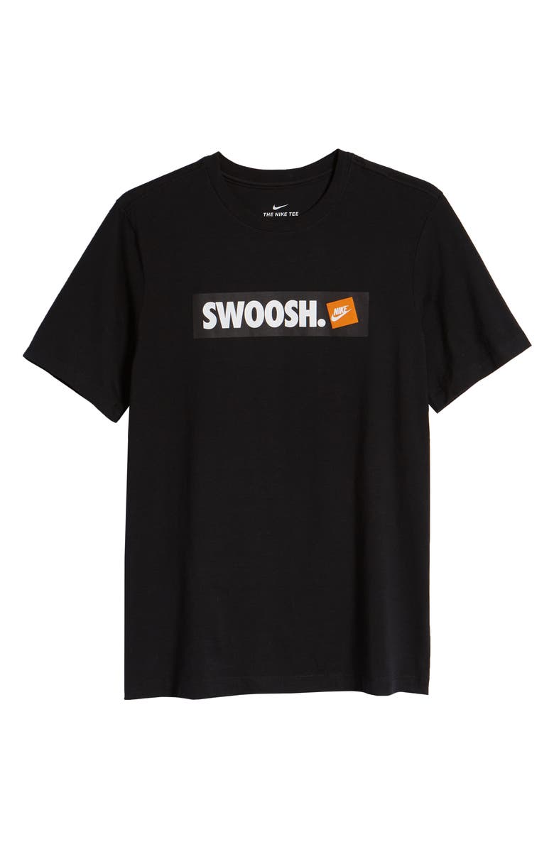 Nike Sportswear Swoosh Bumper Sticker T-Shirt, Alternate, color, 