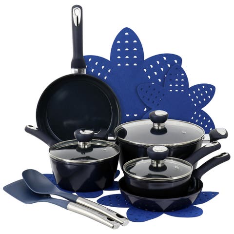 Hawke 14 Piece Ceramic Nonstick Cookware Set