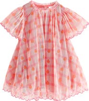 NEXT Kids' Check Mesh Party Dress