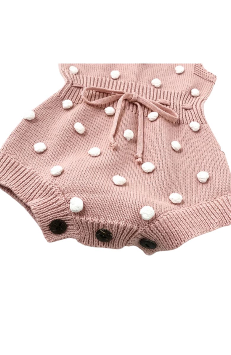 Ashmi & Co. Camila Knit Cotton Bodysuit, Alternate, color, Pink