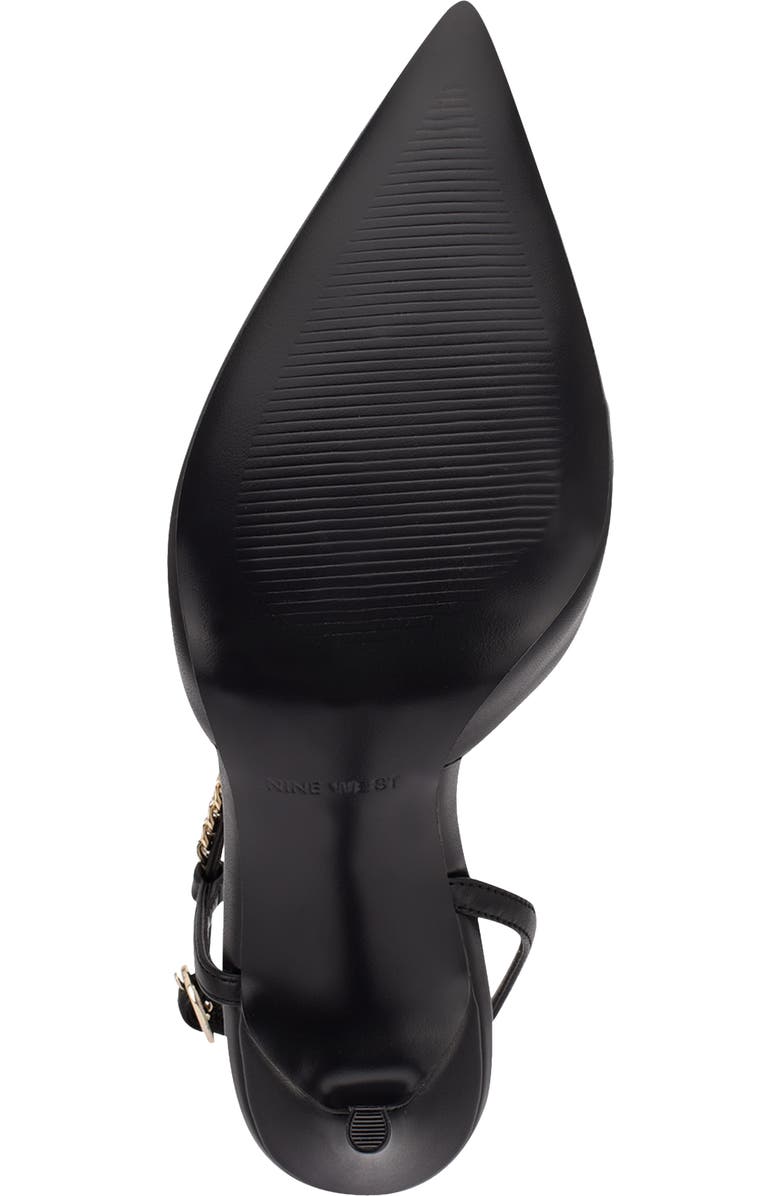 Nine West Finest Slingback Pointed Toe Pump, Alternate, color,