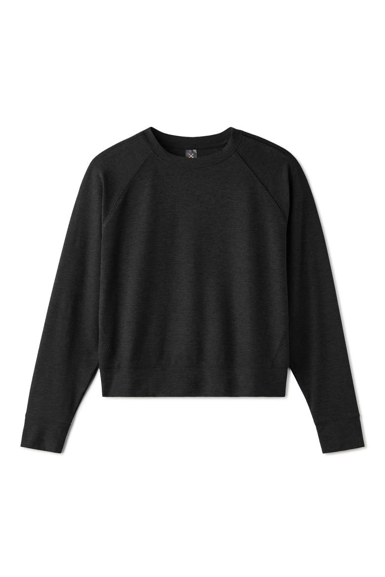 Atmosphere Sweatshirt, Alternate, color, BLACK HEATHER