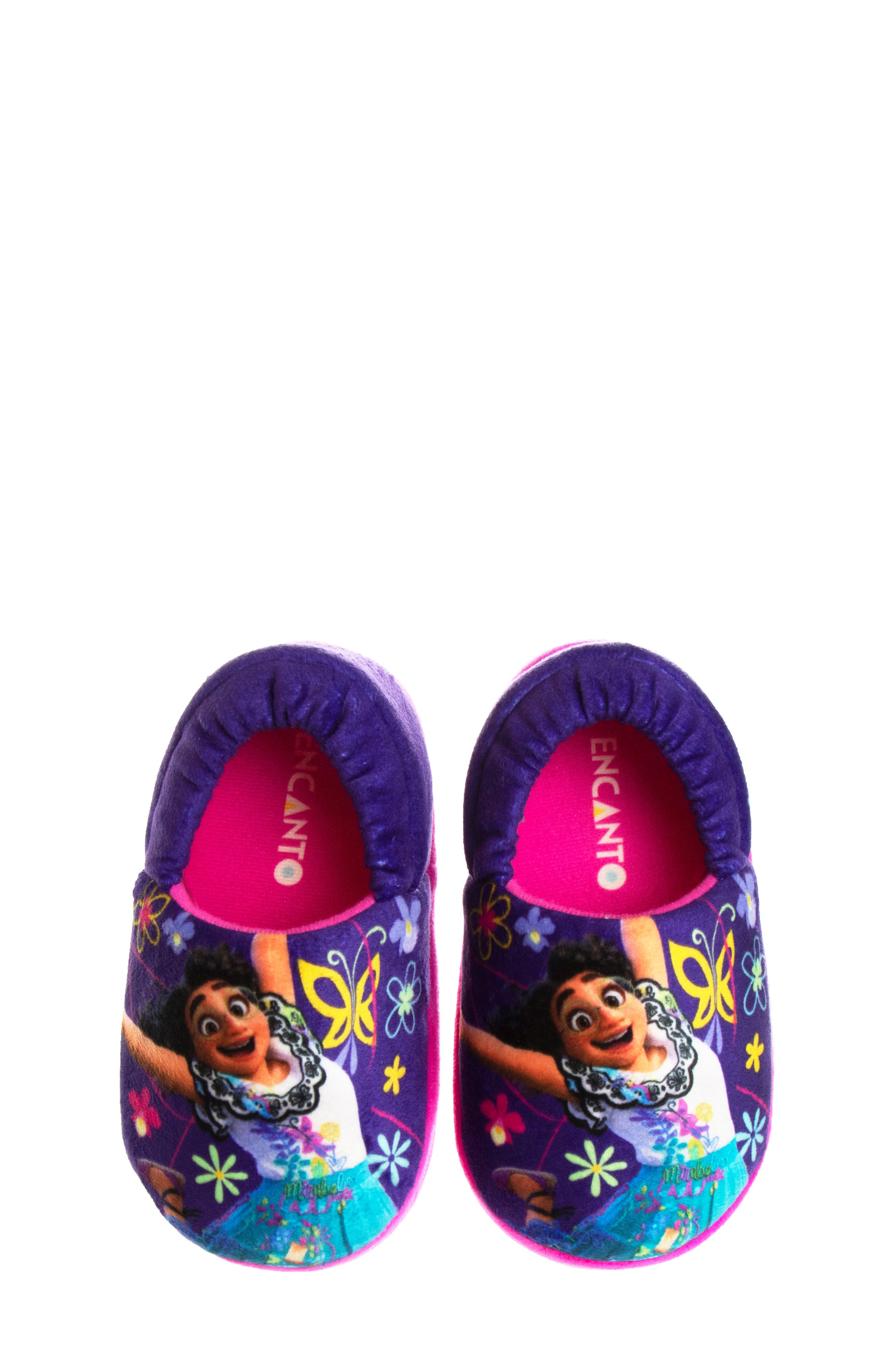 JOSMO Kids' Disney Encanto Slipper, Alternate, color, Dark Purple/Fuchsia