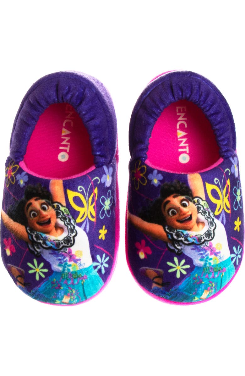 JOSMO Kids' Disney Encanto Slipper, Alternate, color, Dark Purple/Fuchsia
