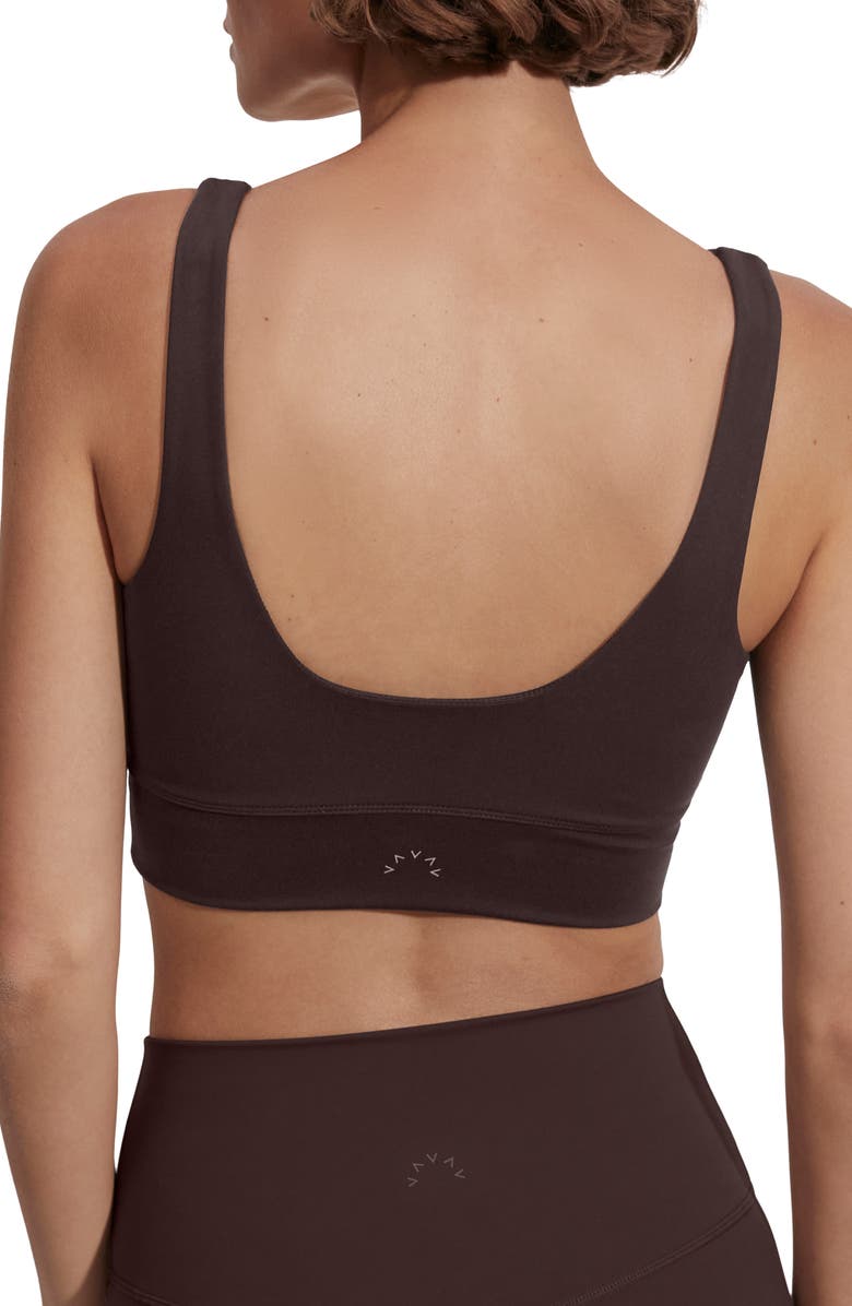 Varley FreeSoft<sup>™</sup> Cori Sports Bra, Alternate, color, Coffee Bean