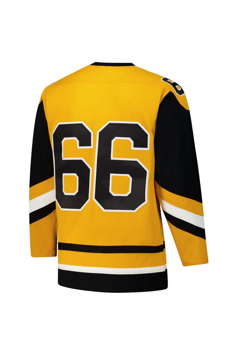 Men's Mario Lemieux Gold Pittsburgh Penguins 1984-85 Power Play Jersey, Alternate, color, Gold