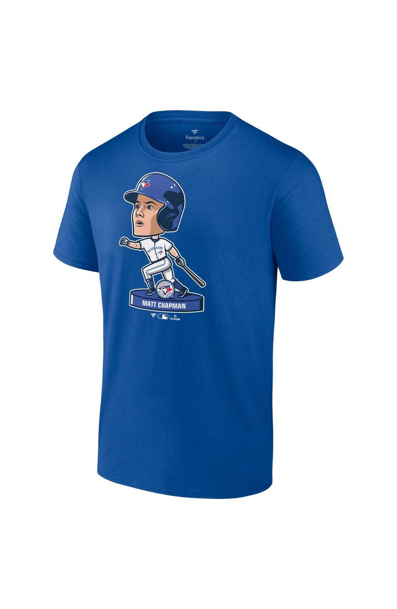 Nike Men's Nike Matt Chapman Royal Toronto Blue Jays Bobble Head Graphic T-Shirt, Alternate, color, 