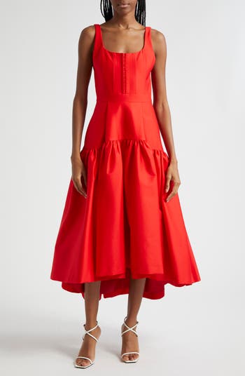 sachin and babi light blue dress Diana Ferrari Drop Waist dress  Soeng Signature