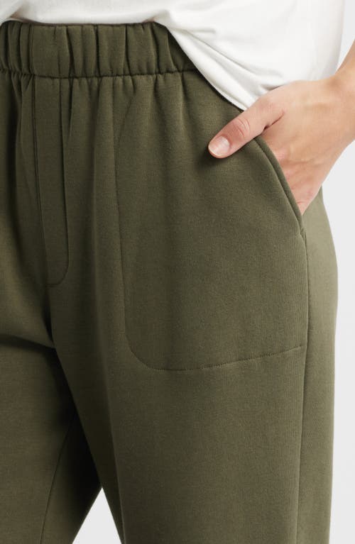 Caslonr Caslon(r) Easy Cotton Blend Sweatpants In Olive Sarma