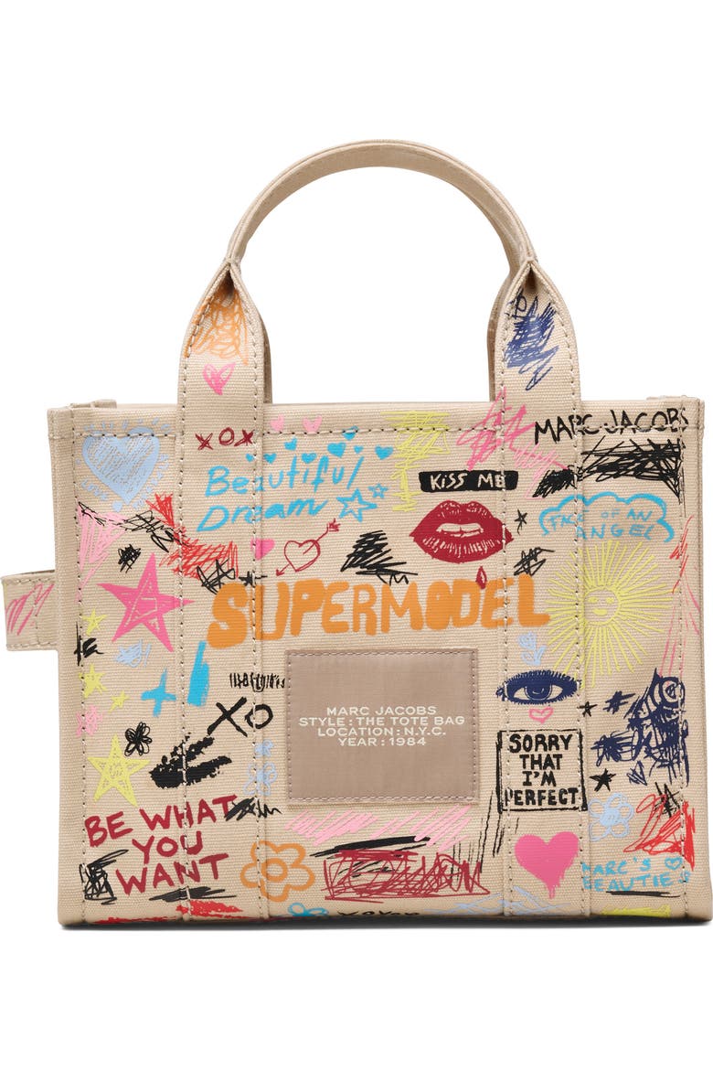 The Punk Scribble Small Canvas Tote Bag | Nordstrom The Punk Scribble Small Canvas Tote Bag | Nordstrom