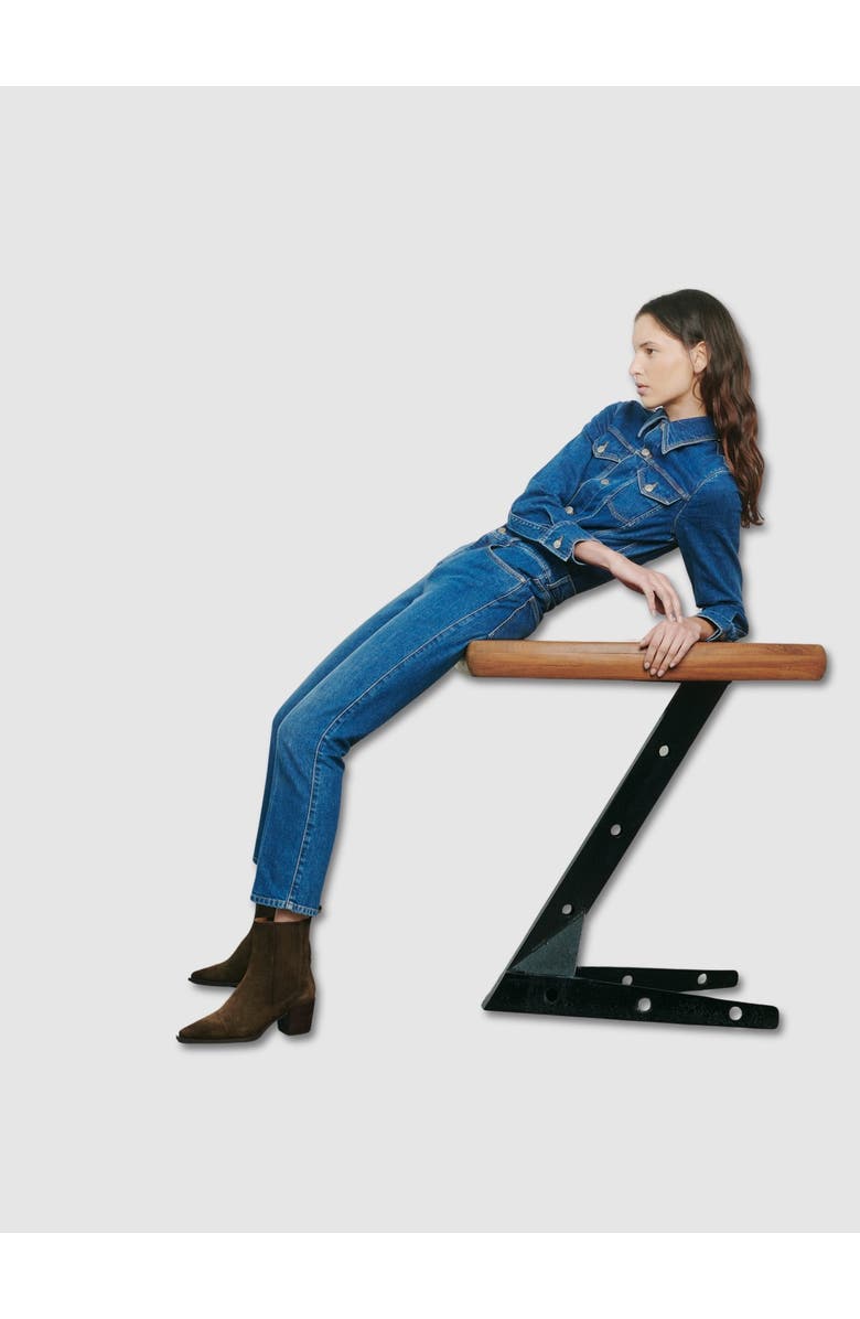 MI/MAI Jane II Suede Ankle Boots, Alternate, color, Khaki