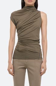 Helmut Lang Wind Cloud Asymmetric Top