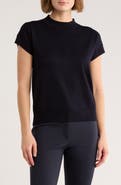 T Tahari Short Sleeve Crew Sweater