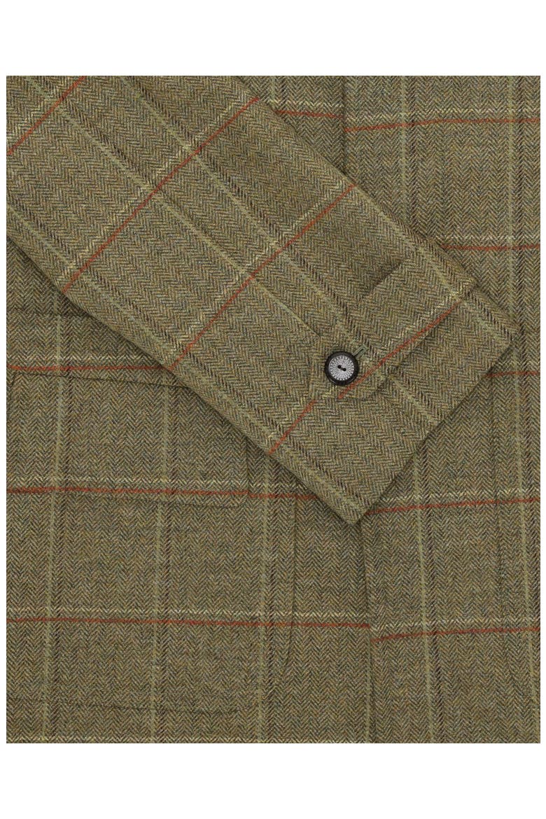 Classic Plaid Wool Coat, Alternate, color, Multicolor