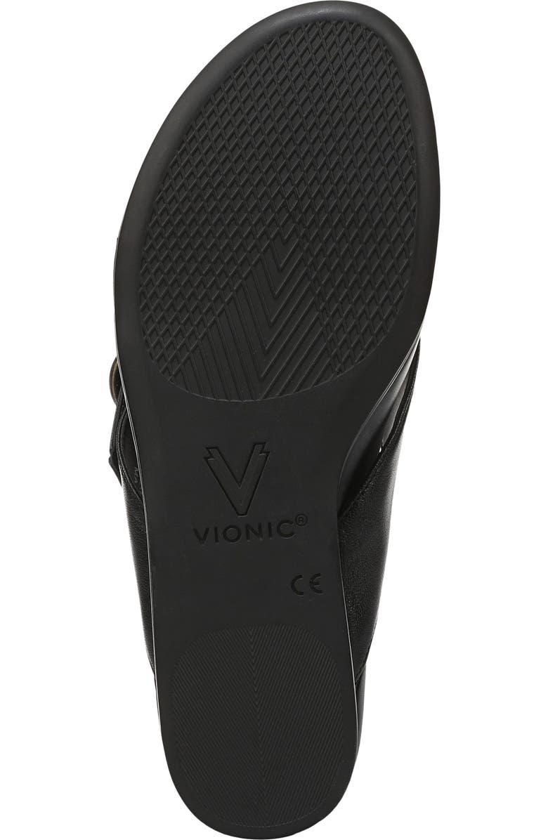 Vionic Grove Flip Flop, Alternate, color, Black