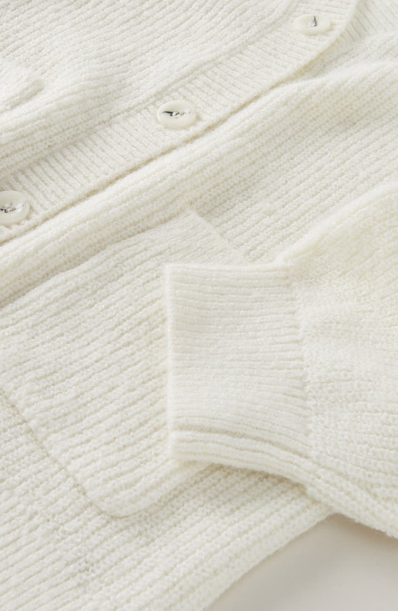 Nordstrom Kids' Oversize Cardigan, Alternate, color, Ivory Egret